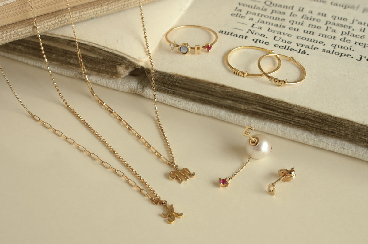 Alphabet jewelry