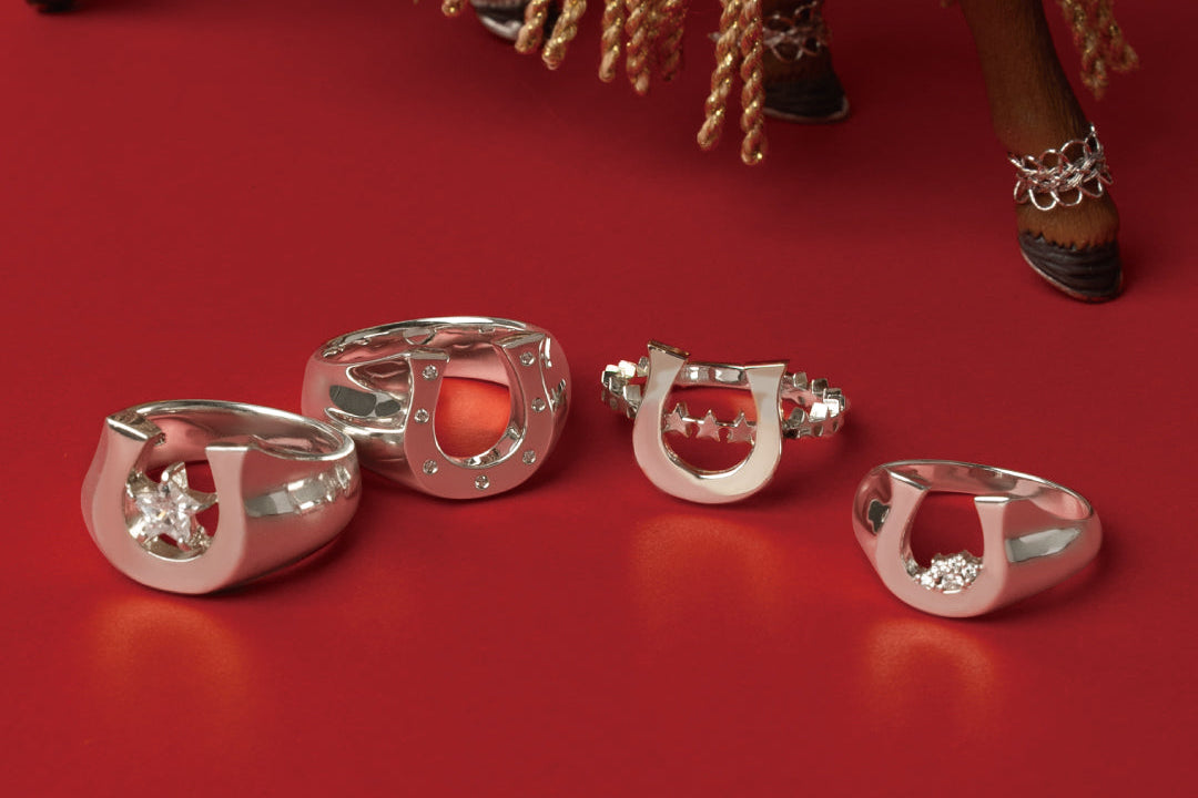 【数量限定】2026年の干支「午」から生まれた“馬蹄”リング。 幸運を呼ぶ、モチーフジュエリー。