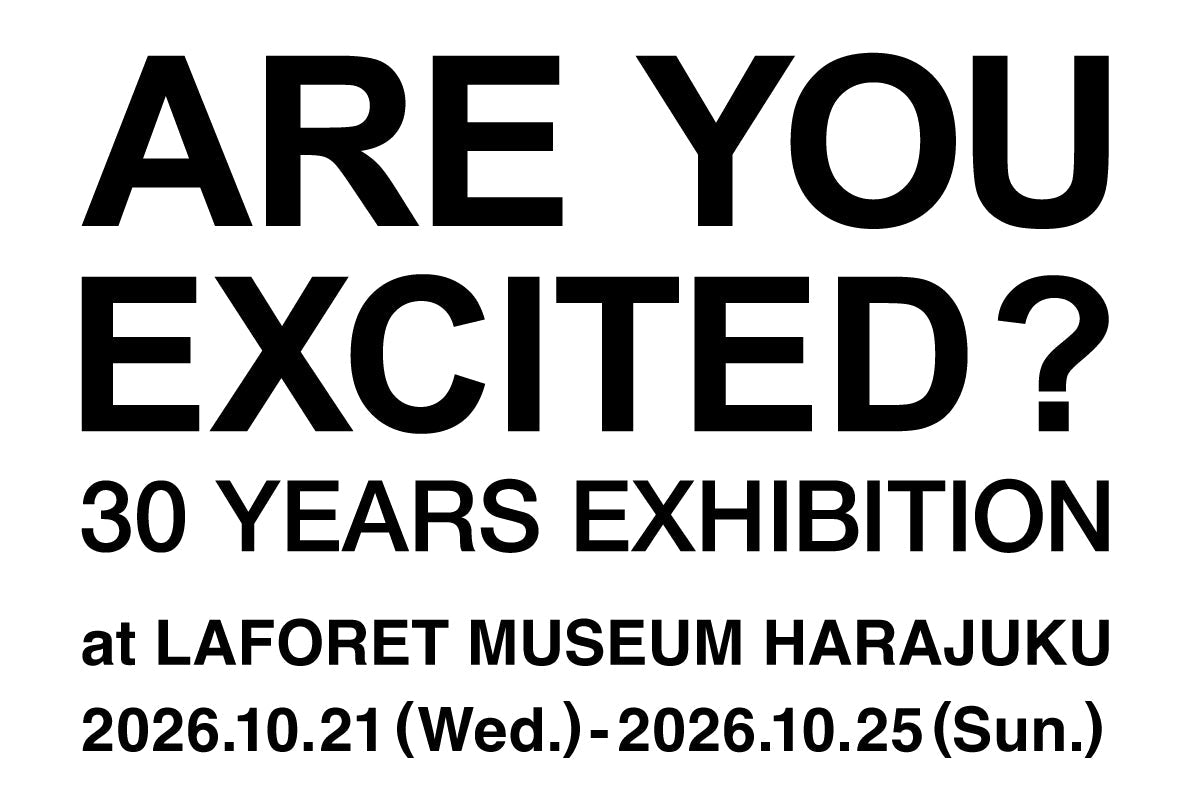 SPECIAL ITEM e.m.30YEARS【ARE YOU EXCITED?】