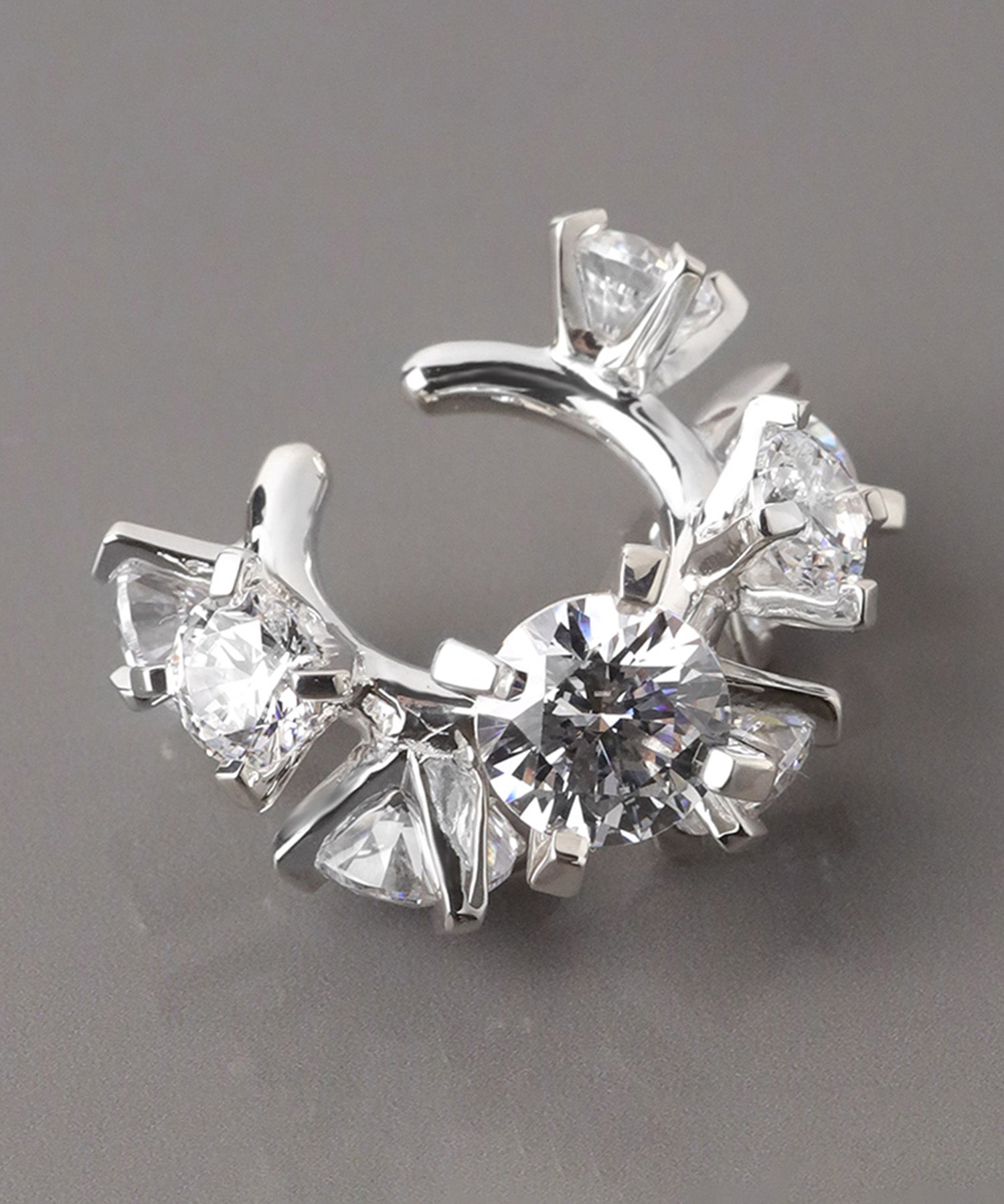 イヤーカフ 4点 DIAMOND EAR CUFF(S)(片耳)(2ZE0307)K18 イヤーカフ｜スター