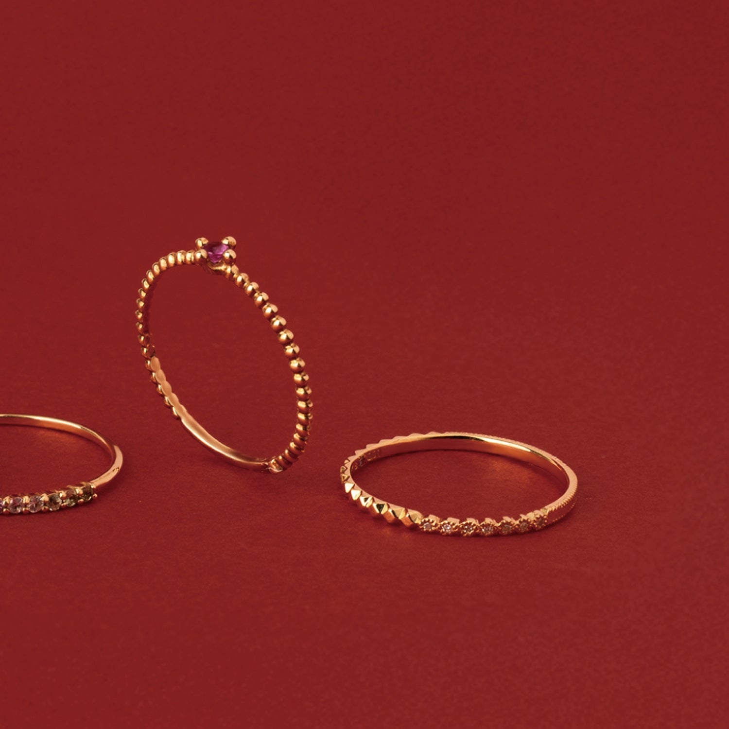 ゴールド,K18,レディース,ring,リング,gold,women,gift,present,ギフト,プレゼント,diamond,ダイヤモンド,天然石,naturalstones,ruby,ルビー,omamori,お守り