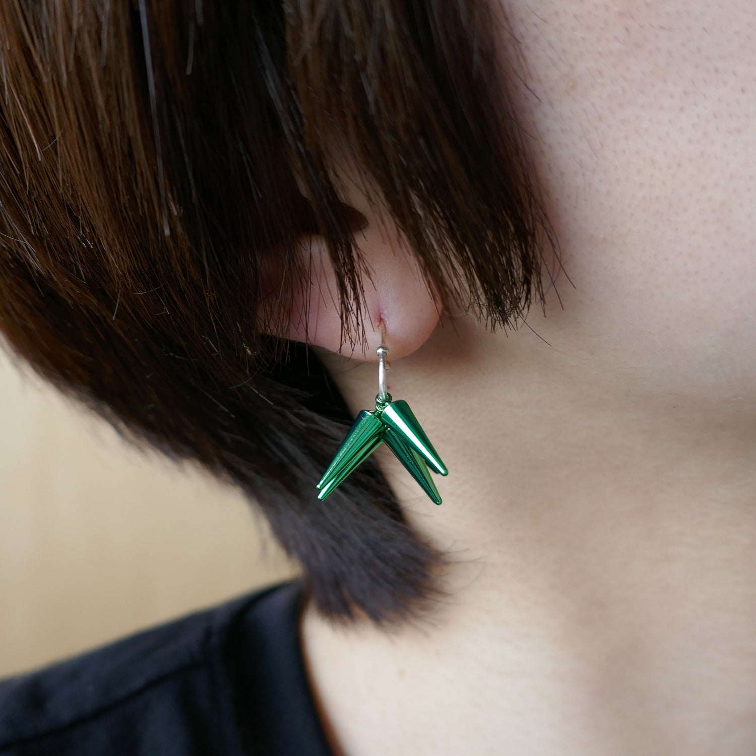 スタッズ,studs,green,グリーン,ピアス,pierced earrings,ジュエリー,jewelry,