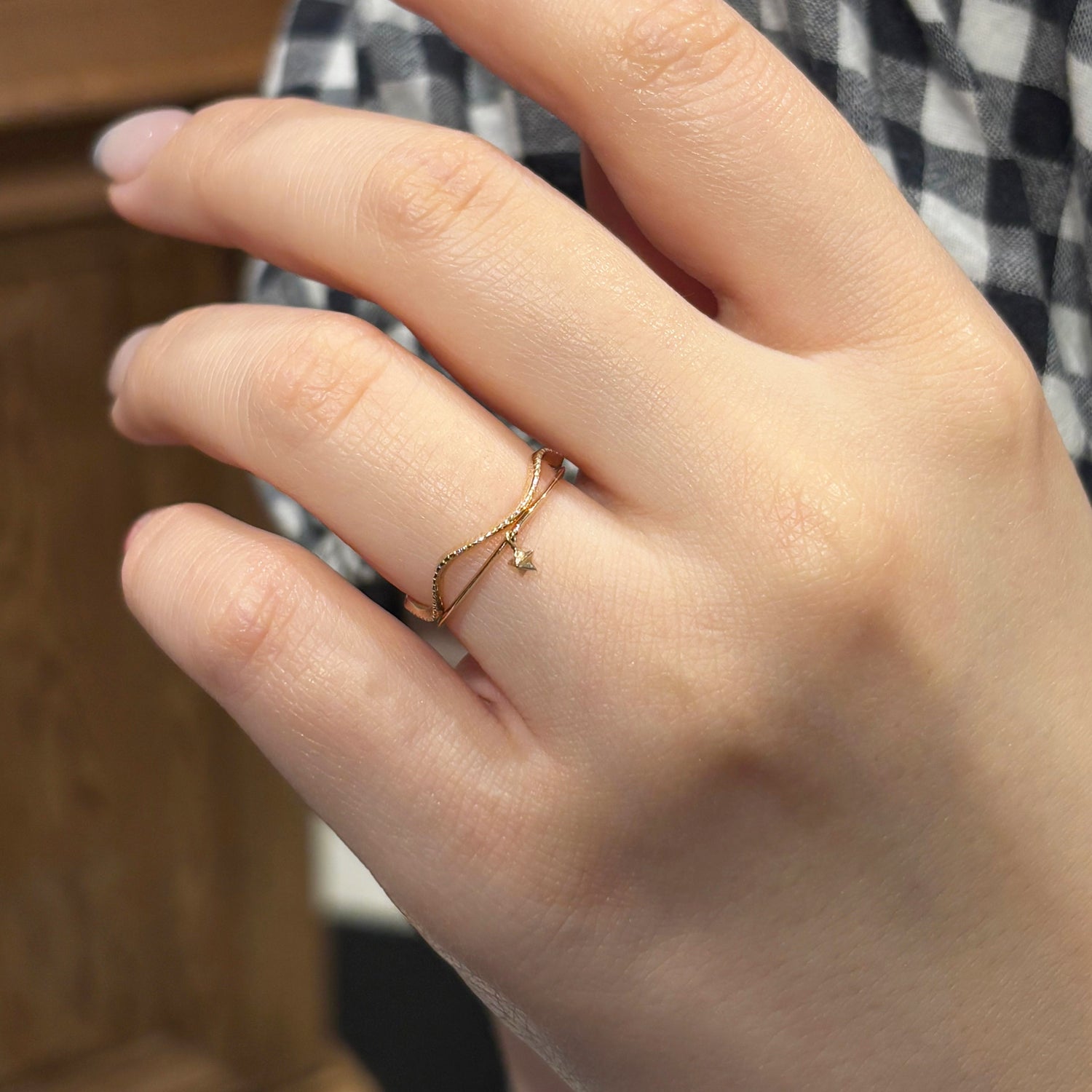 ゴールド,K9,レディース,ring,リング,gold,women,gift,present,ギフト,プレゼント,モチーフ,motif,ruby,ルビー,omamori,お守り