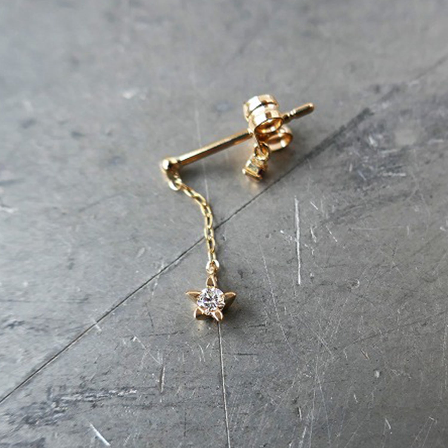 ゴールド,K18,レディース,ピアス,pierced earrings,gold,women,gift,present,ギフト,プレゼント,天然石,naturalstones,ruby,ルビー,omamori,お守り,モチーフ,star,星,motif