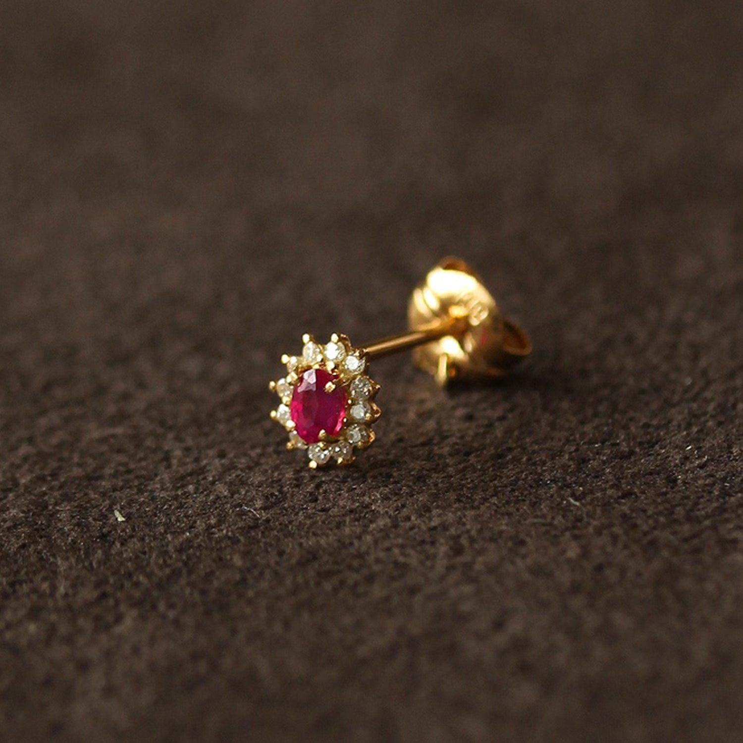 ゴールド,K18,レディース,ピアス,pierced earrings,gold,women,gift,present,ギフト,プレゼント,天然石,naturalstones,ruby,ルビー,omamori,お守り,diamond,サファイヤ,sapphire,ダイヤモンド
