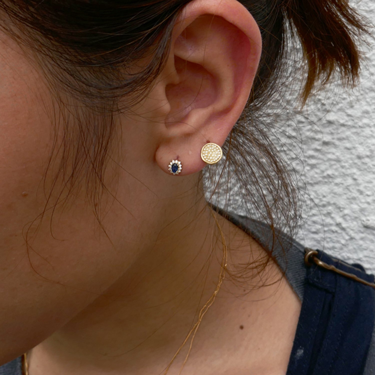 ゴールド,K18,レディース,ピアス,pierced earrings,gold,women,gift,present,ギフト,プレゼント,天然石,naturalstones,ruby,ルビー,omamori,お守り,diamond,サファイヤ,sapphire,ダイヤモンド