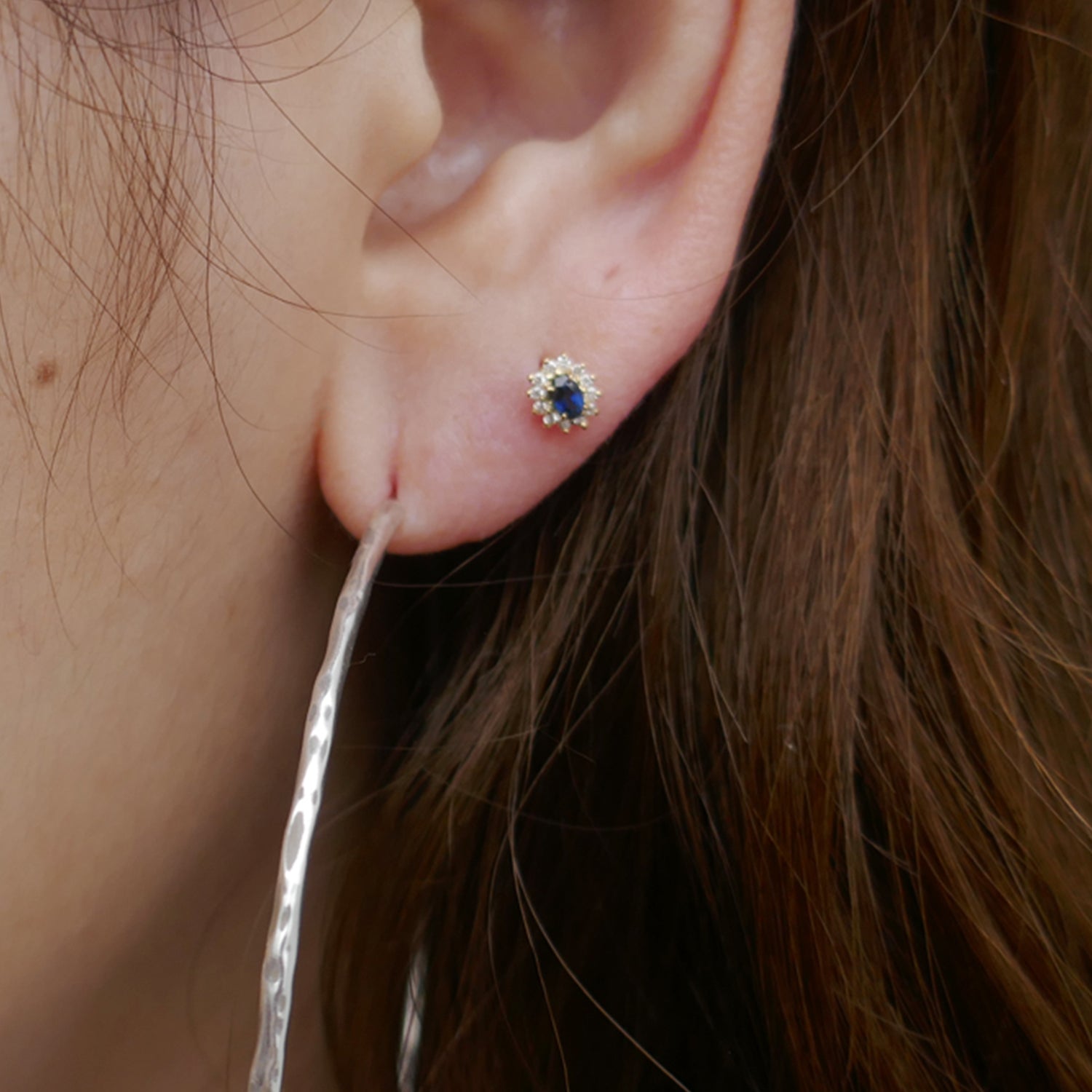 ゴールド,K18,レディース,ピアス,pierced earrings,gold,women,gift,present,ギフト,プレゼント,天然石,naturalstones,ruby,ルビー,omamori,お守り,diamond,サファイヤ,sapphire,ダイヤモンド