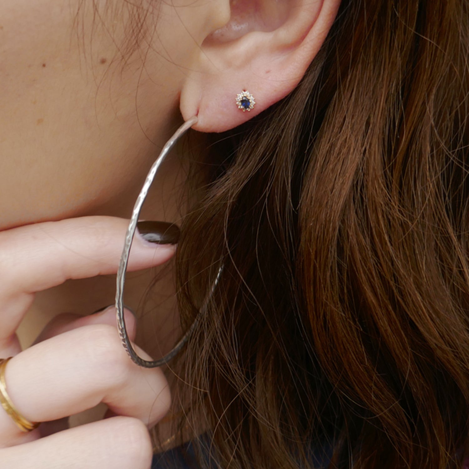 ゴールド,K18,レディース,ピアス,pierced earrings,gold,women,gift,present,ギフト,プレゼント,天然石,naturalstones,ruby,ルビー,omamori,お守り,diamond,サファイヤ,sapphire,ダイヤモンド