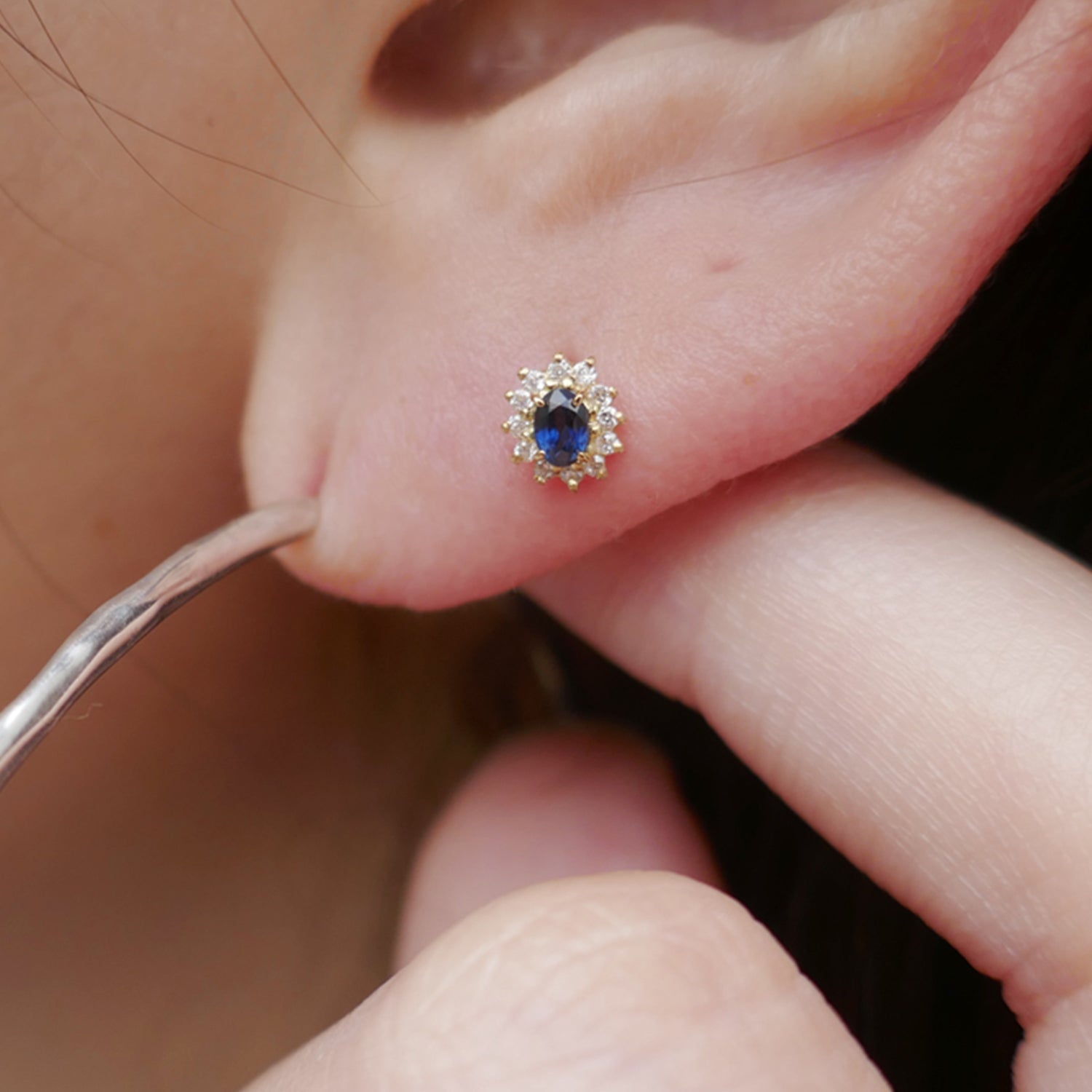 ゴールド,K18,レディース,ピアス,pierced earrings,gold,women,gift,present,ギフト,プレゼント,天然石,naturalstones,ruby,ルビー,omamori,お守り,diamond,サファイヤ,sapphire,ダイヤモンド