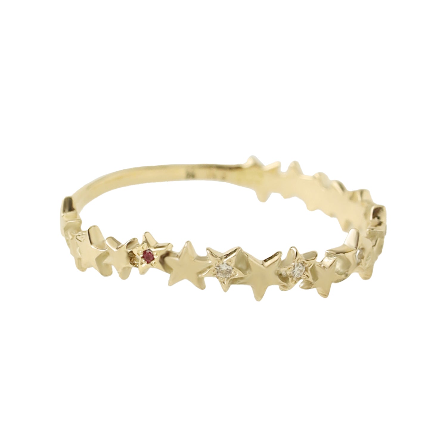 ゴールド,K9,レディース,ring,リング,gold,women,gift,present,ギフト,プレゼント,モチーフ,motif,ruby,ルビー,omamori,お守り,星,star,diamonds,ダイヤモンド
