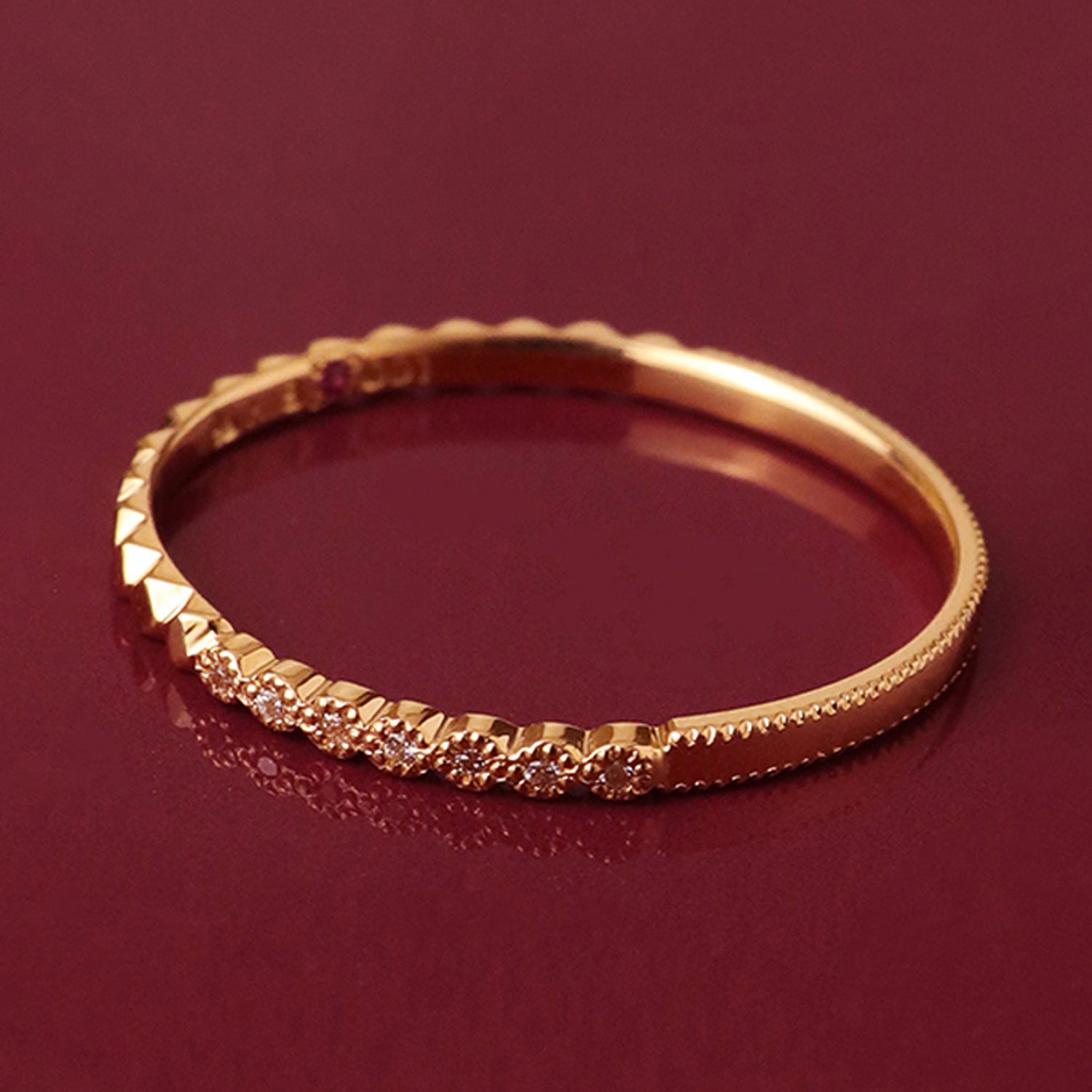 ゴールド,K18,レディース,ring,リング,gold,women,gift,present,ギフト,プレゼント,diamond,ダイヤモンド,天然石,naturalstones,ruby,ルビー