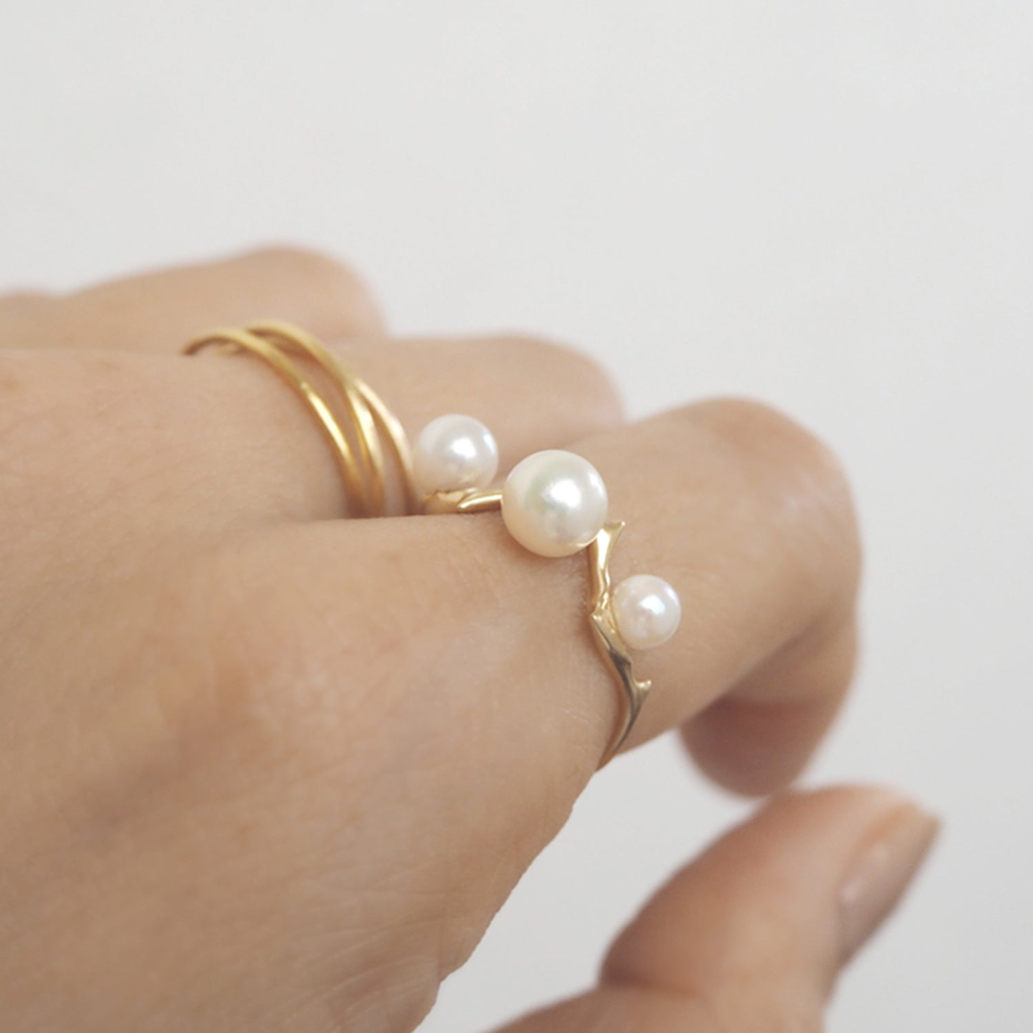 ゴールド,K18,レディース,ring,リング,gold,women,gift,present,ギフト,プレゼント,pearl,パール,天然石,naturalstones,ruby,ルビー,アコヤパール,omamori,お守り