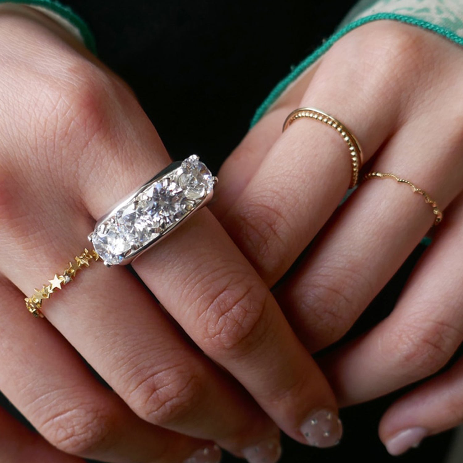 ゴールド,K18,レディース,ring,リング,gold,women,gift,present,ギフト,プレゼント,星,star,ホシ,モチーフ,motif,ruby,ルビー,omamori,お守り
