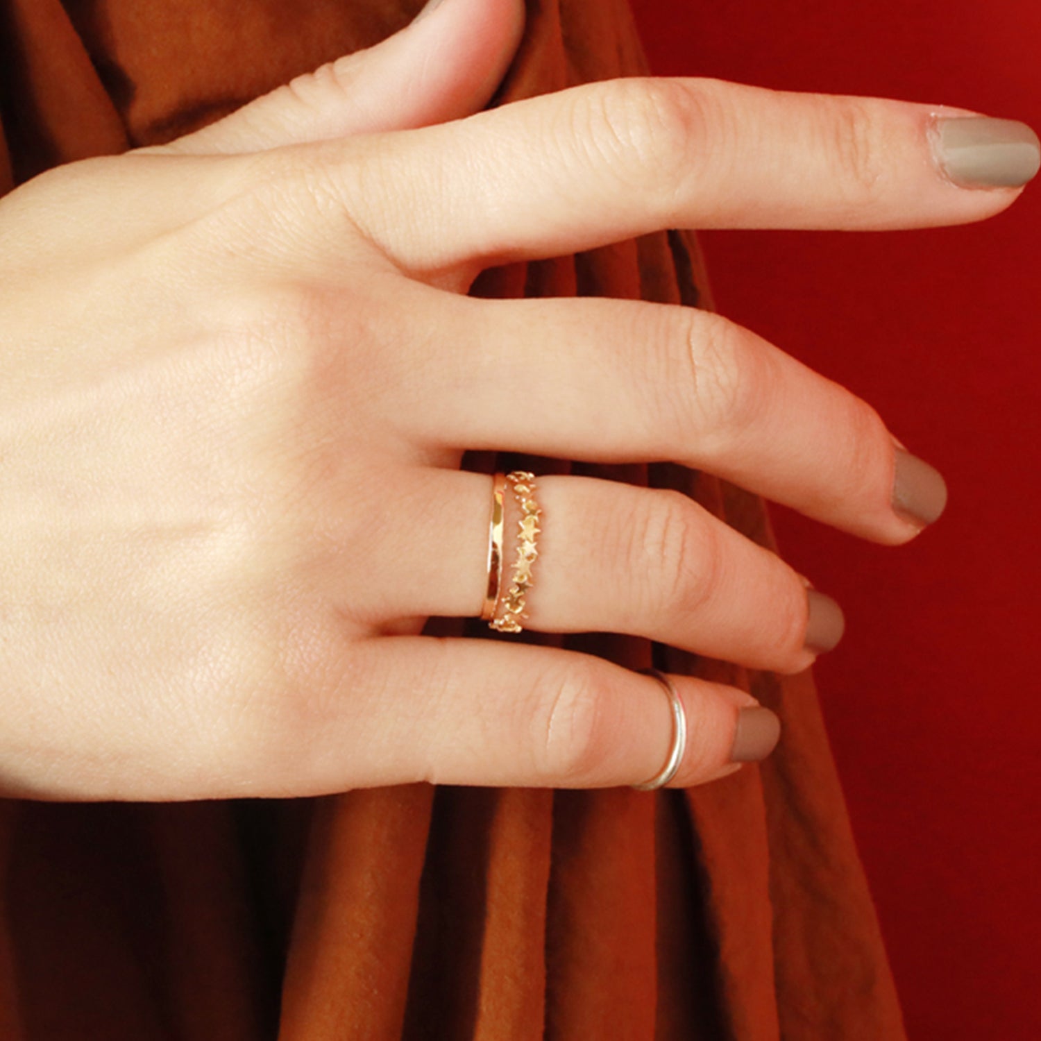 ゴールド,K18,レディース,ring,リング,gold,women,gift,present,ギフト,プレゼント,星,star,ホシ,モチーフ,motif,ruby,ルビー,omamori,お守り