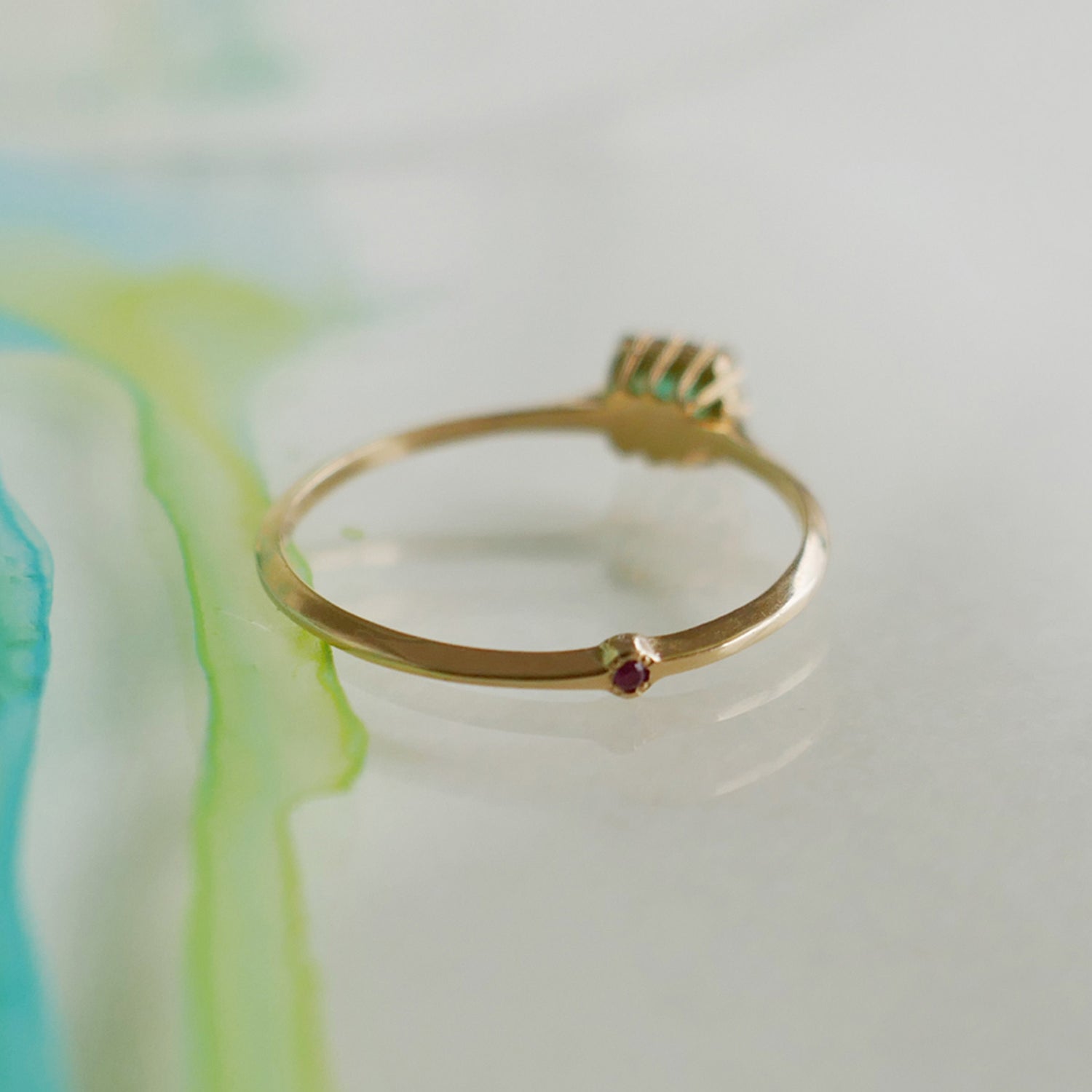 ゴールド,K18,レディース,ring,リング,gold,women,gift,present,ギフト,プレゼント,diamond,ダイヤモンド,天然石,naturalstones,ruby,ルビー,omamori,お守り,emerald,エメラルド