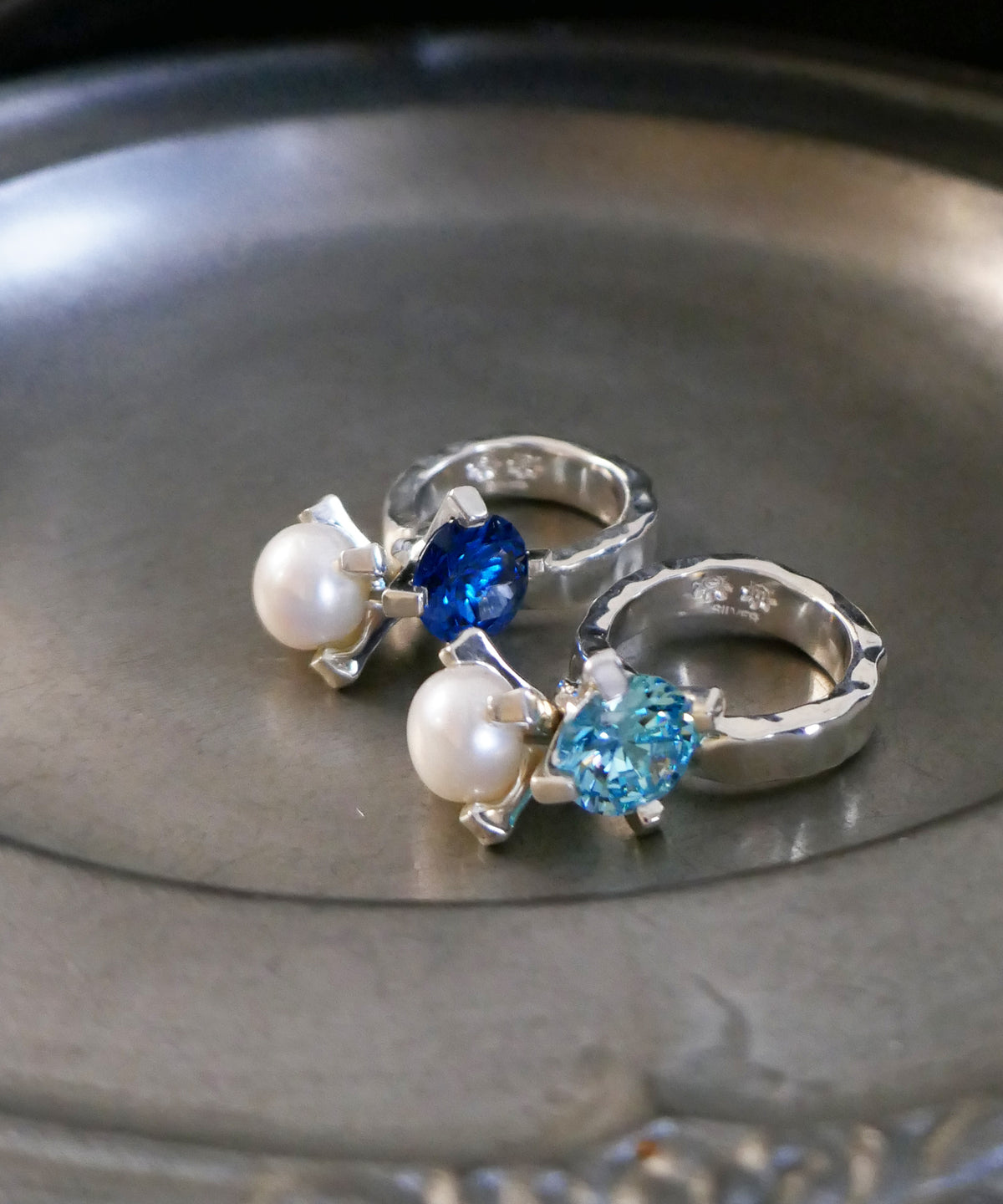 シルバー,リング,指輪,ジュエリー,アクセサリー,ユニーク,ギフト,ジェンダーレス,モード,silver,ring,jewelry,gift,unisex,mode,metal,キュービックジルコニア,cubiczirconia,accessory,motif,pearl,パール
