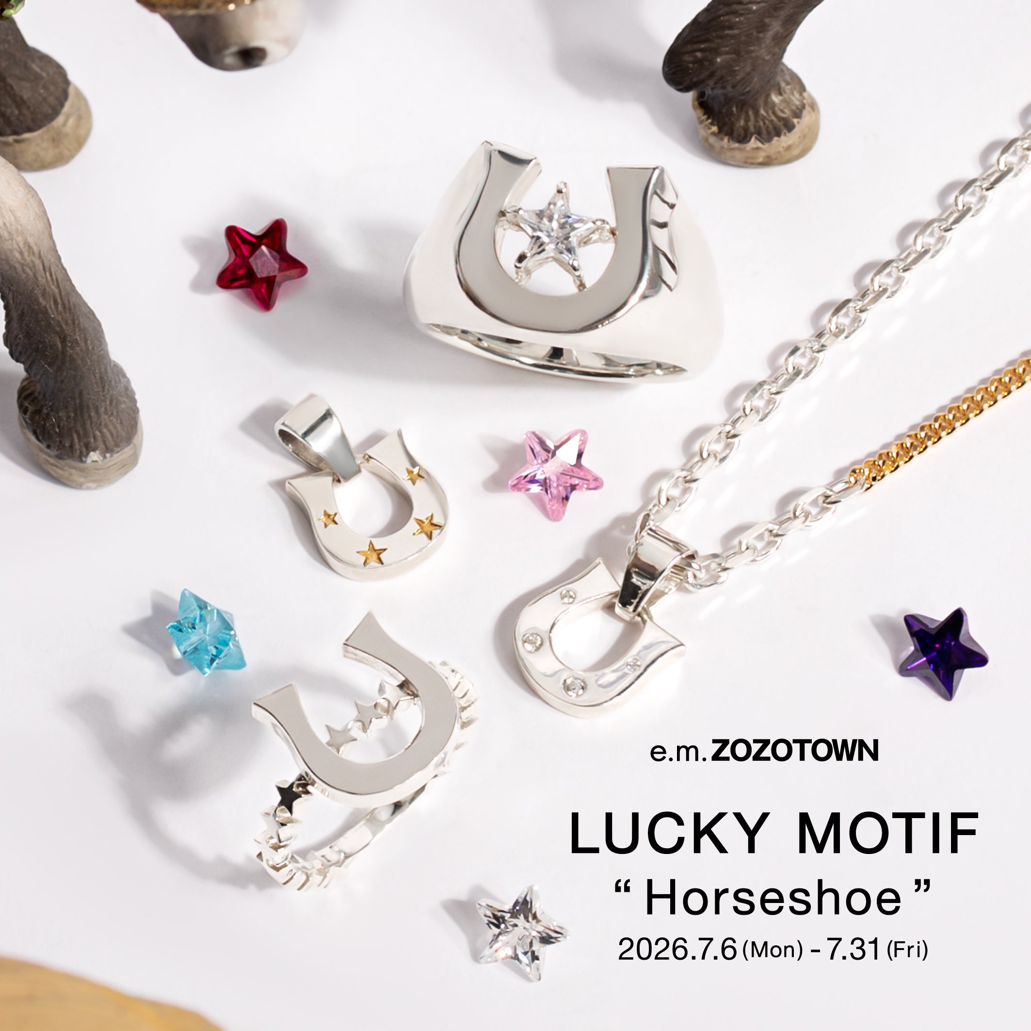 【期間限定】LUCKY MOTIF "Horse shoe"　～7月31日(金)まで