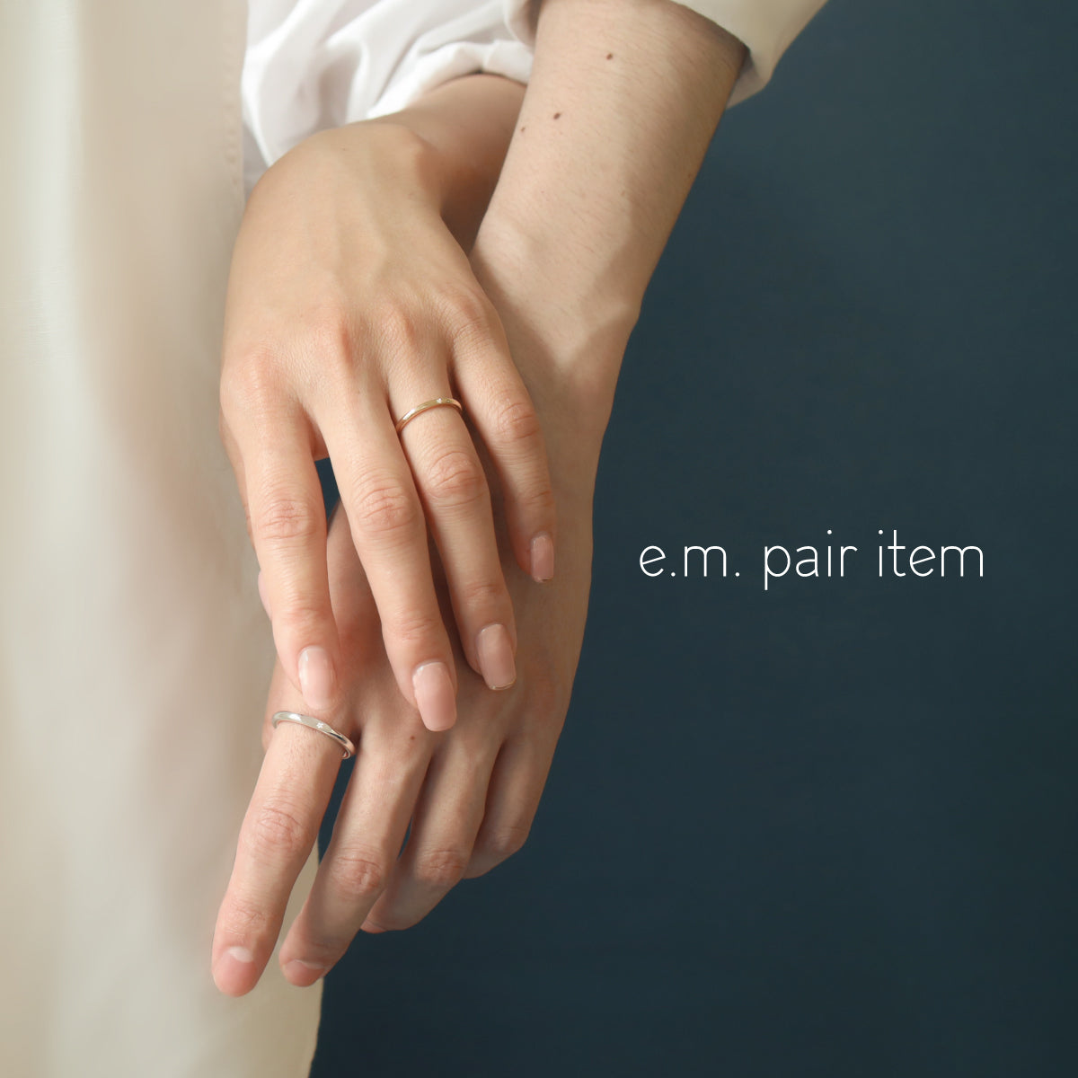 【e.m.WEBSHOP】Pair jewelry 受注会 11.1 (Fri.) ~ 11.11 (Mon.)
