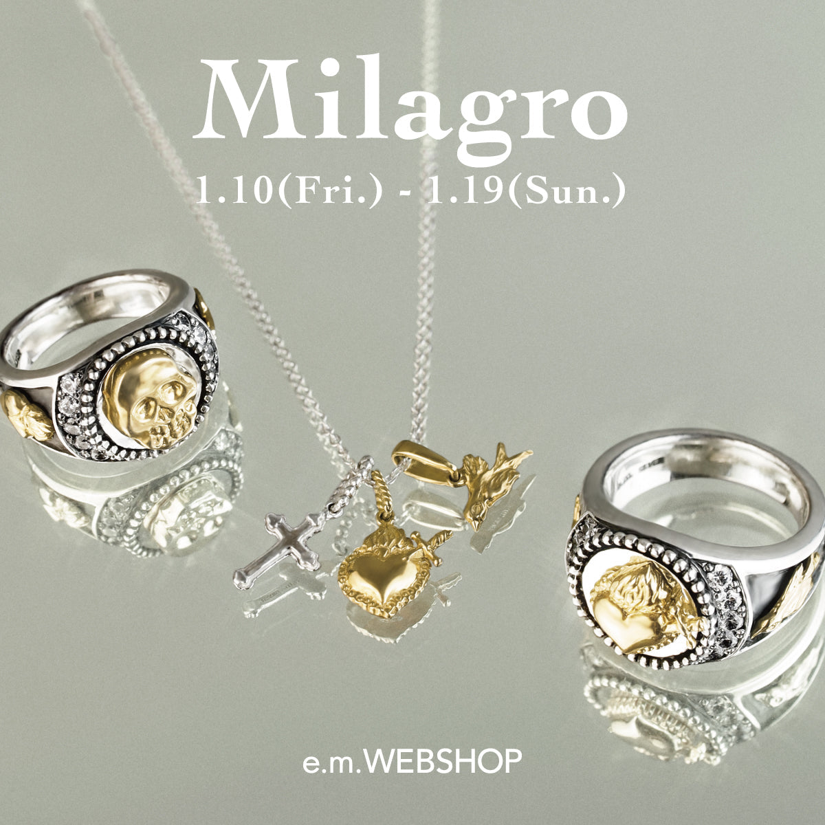 【期間限定】奇跡を願うチャーム"Milagro”