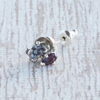 シルバー,ピアス,リング,指輪,ジュエリー,アクセサリー,パール,キュービックジルコニア,ジルコニア,ユニーク,ギフト,ジェンダーレス,モード,プレゼント,アレキサンドライト,揺れるピアス,パープル,silver,ring,jewelry,cubiczirconia,gift,unisex,mode,metal,Pearl,accessory,hooppierce,pierce,mens