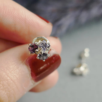 シルバー,ピアス,リング,指輪,ジュエリー,アクセサリー,パール,キュービックジルコニア,ジルコニア,ユニーク,ギフト,ジェンダーレス,モード,プレゼント,アレキサンドライト,揺れるピアス,パープル,silver,ring,jewelry,cubiczirconia,gift,unisex,mode,metal,Pearl,accessory,hooppierce,pierce,mens
