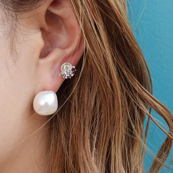 シルバー,ピアス,リング,指輪,ジュエリー,アクセサリー,パール,キュービックジルコニア,ジルコニア,ユニーク,ギフト,ジェンダーレス,モード,プレゼント,アレキサンドライト,揺れるピアス,パープル,silver,ring,jewelry,cubiczirconia,gift,unisex,mode,metal,Pearl,accessory,hooppierce,pierce,mens