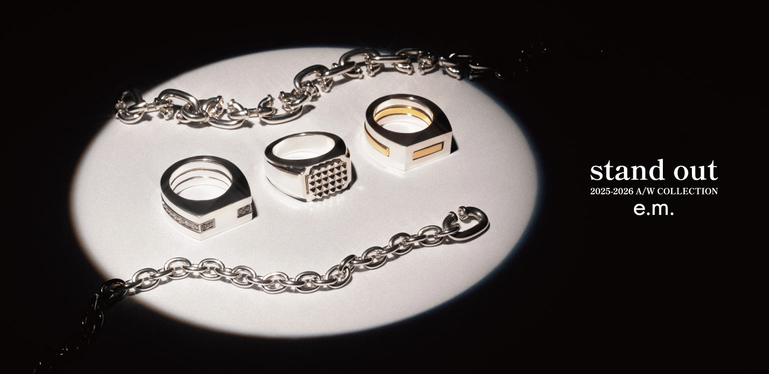 美品【e.m. 】イーエム シルバー ボールチェーン フック ネックレス SILVER925ボールチェーンフックネックレス/レディース/メンズ