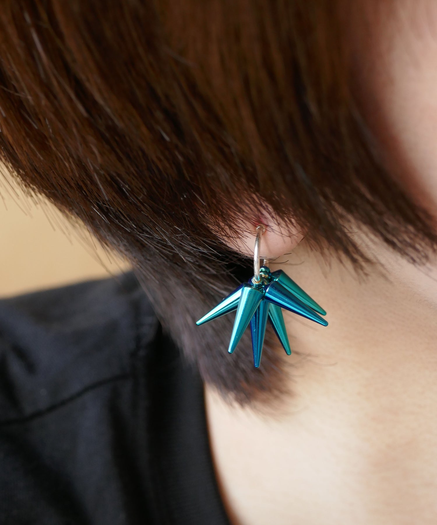 スタッズ,studs,blue,ブルー,ピアス,pierced earrings,ジュエリー,jewelry,