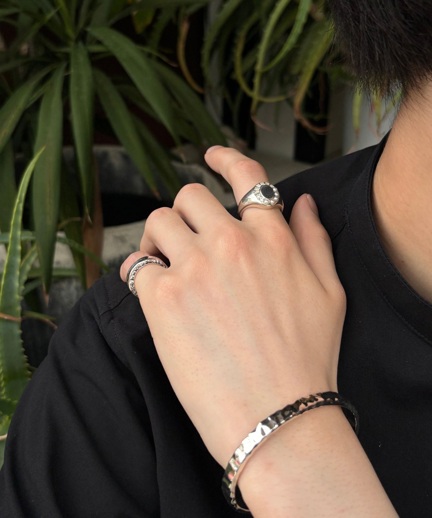 e.m パールデザイン シルバーリング 楽天市場】【FIGMART】シルバー925 リング メンズ【fr0246