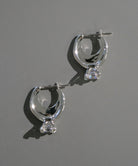 シルバー、zirconia、キュービックジルコニアl、ピアス、silver925，pierced earrings、フープ、フープピアス、hoop,ギフト、プレゼント、オケージョン、結婚式
