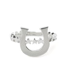 シルバー,リング.馬蹄,モチーフ,ホースシュー,ジュエリー,ジュエリー,ユニセックス,指輪,期間限定,ホリデーコレクション,クリスマス,ギフト