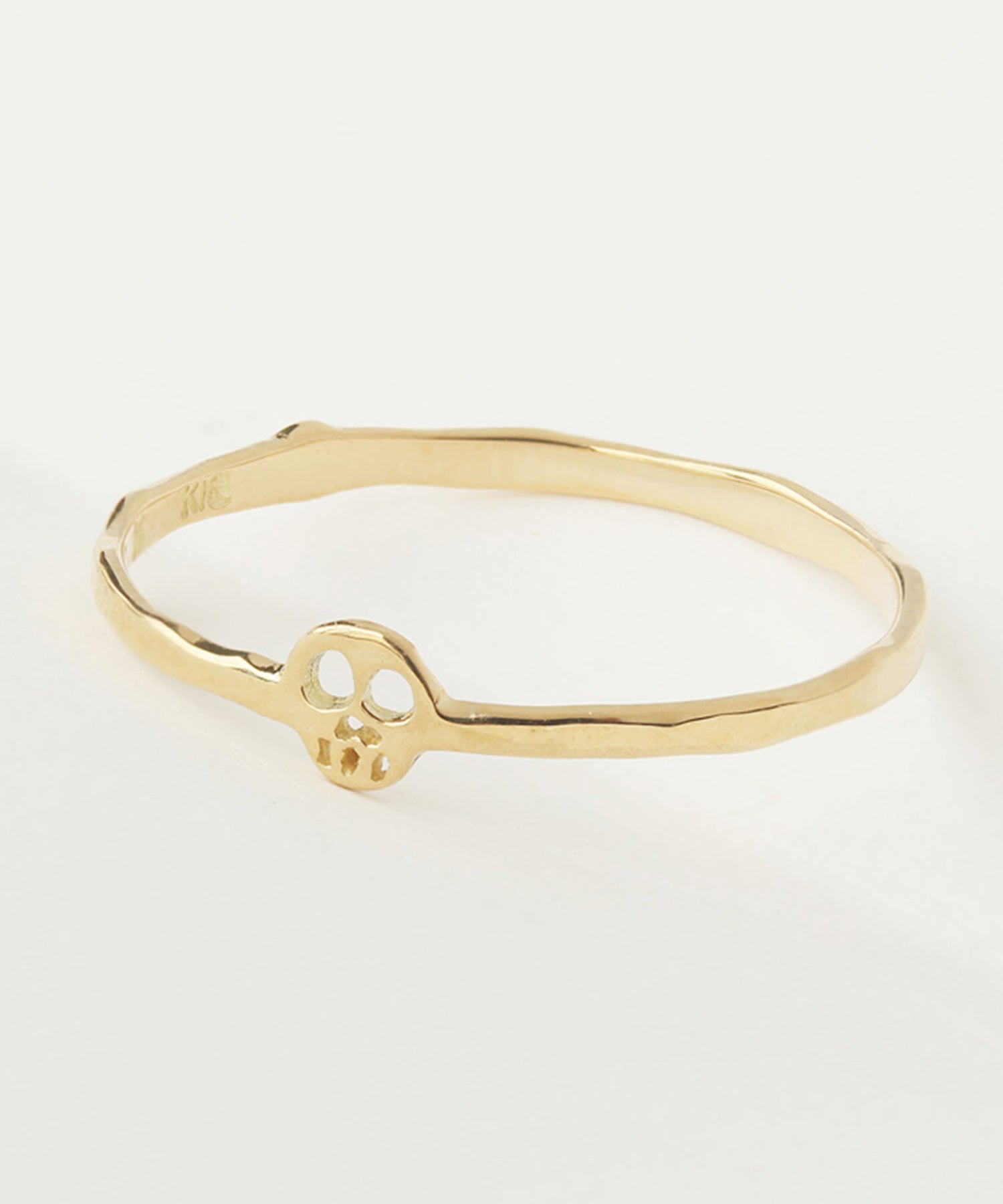 littleemblem 18K YG ルビー1粒ゆれるリング e.m. littleemblem 18K YG ルビー1粒ゆれるリング e.m. Ring（little emblem）