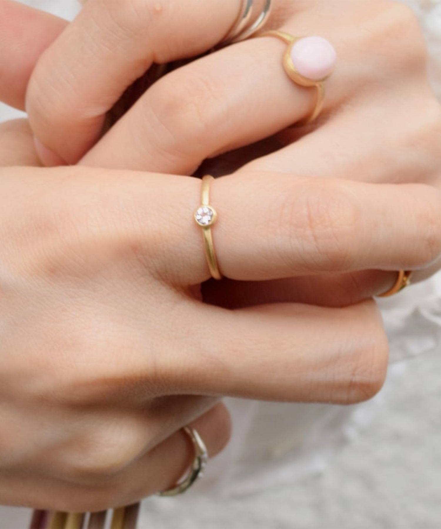 クラウン パール リング Crown Pearl Ring （Liala） 全1種