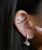 シルバー,pierced earrings,ピアス,ジュエリー,アクセサリー,heart,ハート,ユニーク,ギフト,ジェンダーレス,モード,silver,jewelry,rose,gift,unisex,mode,metal,モチーフ,accessory,motif,event,イベント,矢