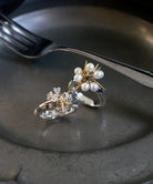 シルバー,リング,指輪,ジュエリー,アクセサリー,スタッズ,ユニーク,ギフト,ジェンダーレス,モード,silver,ring,jewelry,spider,gift,unisex,mode,metal,モチーフ,accessory,motif,キュービックジルコニア,cubiczirconia