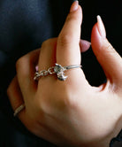 シルバー,リング,指輪,ジュエリー,アクセサリー,てんとう虫,,ユニーク,ギフト,ジェンダーレス,モード,silver,ring,jewelry,ladybug,gift,unisex,mode,metal,モチーフ,accessory,motif,キュービックジルコニア,cubiczirconia,event,イベント,石替え