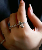 シルバー,リング,指輪,ジュエリー,アクセサリー,てんとう虫,,ユニーク,ギフト,ジェンダーレス,モード,silver,ring,jewelry,ladybug,gift,unisex,mode,metal,モチーフ,accessory,motif,キュービックジルコニア,cubiczirconia,event,イベント,石替え