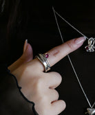 シルバー,リング,指輪,ジュエリー,アクセサリー,ユニーク,ギフト,ジェンダーレス,モード,silver,ring,jewelry,gift,unisex,mode,metal,キュービックジルコニア,cubiczirconia,accessory,motif