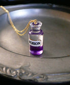 ネックレス,necklace,ジュエリー,アクセサリー,リンゴ,ユニーク,ギフト,ジェンダーレス,モード,silver,jewelry,gift,unisex,mode,metal,モチーフ,accessory,motif,poisin,瓶,ビン,びん,調合薬,薬瓶