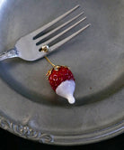 ピアス,pierced earrings,ジュエリー,アクセサリー,いちご,ユニーク,ギフト,ジェンダーレス,モード,silver,jewelry,イチゴ,gift,unisex,mode,metal,モチーフ,accessory,motif,苺,strawberry,ストロベリー,練乳
