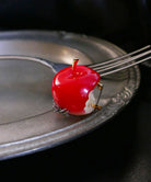 ピアス,pierced earrings,ジュエリー,アクセサリー,リンゴ,ユニーク,ギフト,ジェンダーレス,モード,silver,jewelry,りんご,gift,unisex,mode,metal,モチーフ,accessory,motif,林檎,アップル,apple,あり,アリ,ant