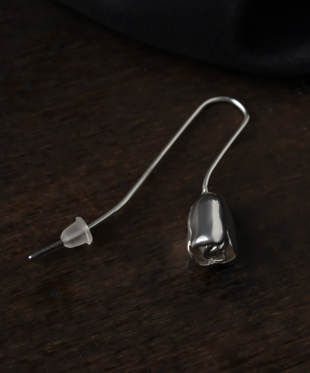 シルバー,pierced earrings,ピアス,ジュエリー,アクセサリー,薔薇,ばら,バラ,ユニーク,ギフト,ジェンダーレス,モード,silver,jewelry,rose,gift,unisex,mode,metal,モチーフ,accessory,motif,キュービックジルコニア,cubiczirconia,event,イベント
