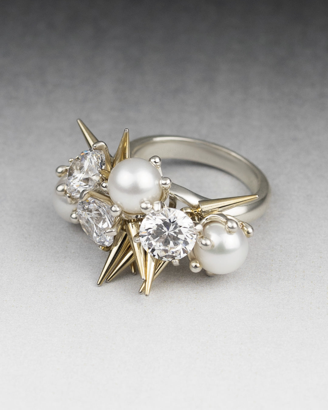 美品 完売品 アメリカンワナビー シルバー925 ファミリーリング 15号 美品 完売品 アメリカンワナビー シルバー925 ファミリーリング