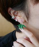 スタッズ,studs,green,グリーン,ピアス,pierced earrings,ジュエリー,jewelry,