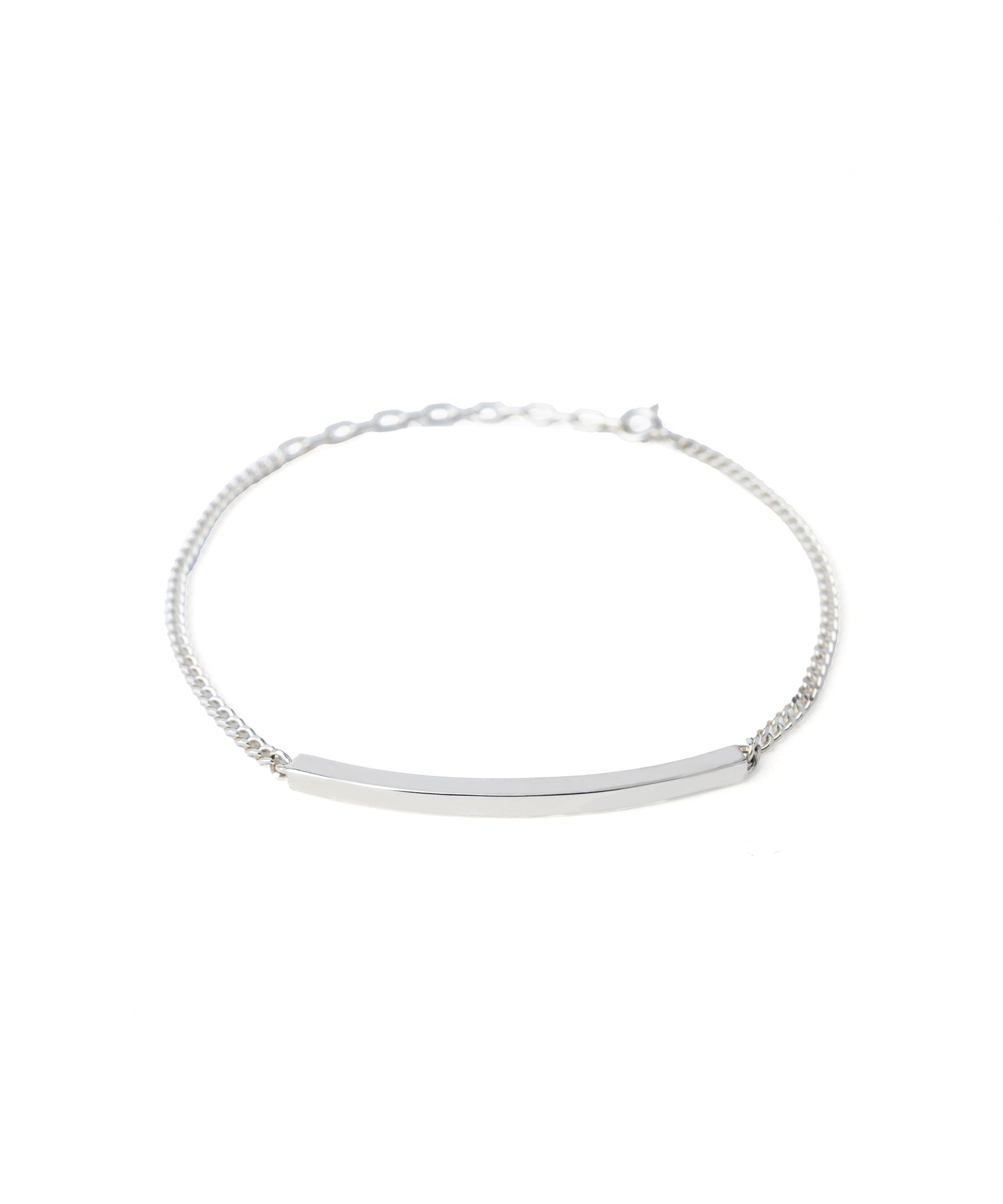 シルバー,ブレスレット,ジュエリー,アクセサリー,プレート,シルバー925,メタル,ミニマルジュエリー,silver,jewelry,accessory,bracelet,silver925,メンズジュエリー,ジェンダーレス,ユニセックス,ギフト,プレゼント,シンプルデザイン,ベーシックデザイン,metal,mens,chain,チェーンブレスレット,2026,newcollection,新作,新作コレクション