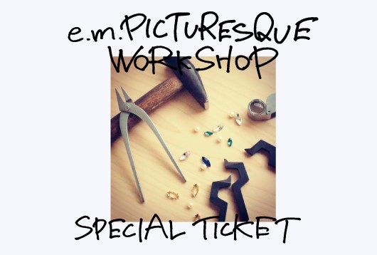 e.m.picturesque workshop special ticket